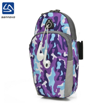 wholesale multifunctional outdoor double pocket sports arm bag